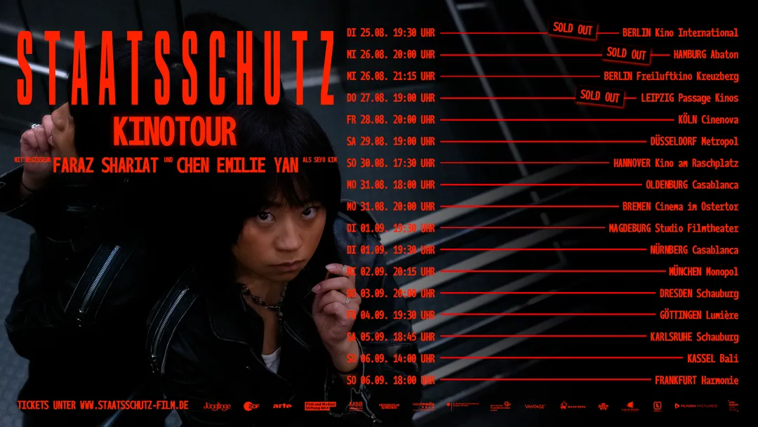 STAATSSCHUTZ | Kinotour in Berlin | Mit Filmgespräch