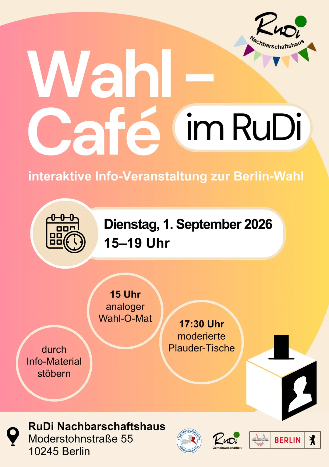 U16-Wahl zum Berliner Abgeordnetenhaus